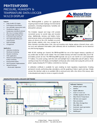 Thumbnail of document PRH Temp2000 Data Sheet 4955